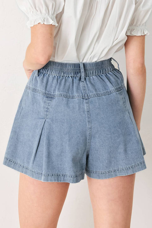 Alinna Denim Short Pant
