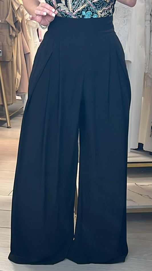 Black Palazzo Pant (GRACIA COLLECTION)