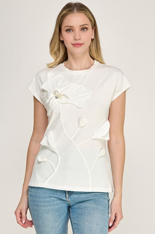 White Blossom Top