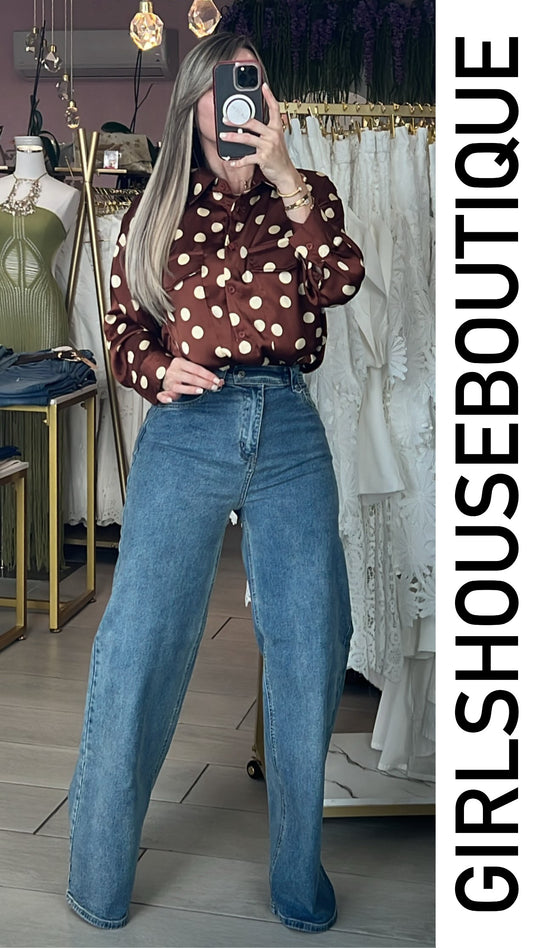 Cooper & Butter Dots Blouse