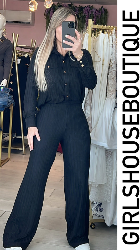 Black Bunny’s Long Sleeve Top&Pant Set