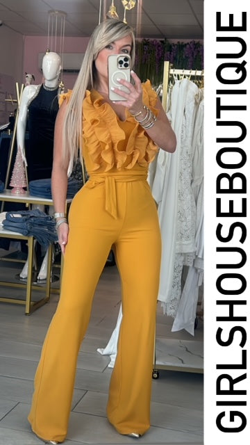 Sunrise Ruffle Jumpsuit