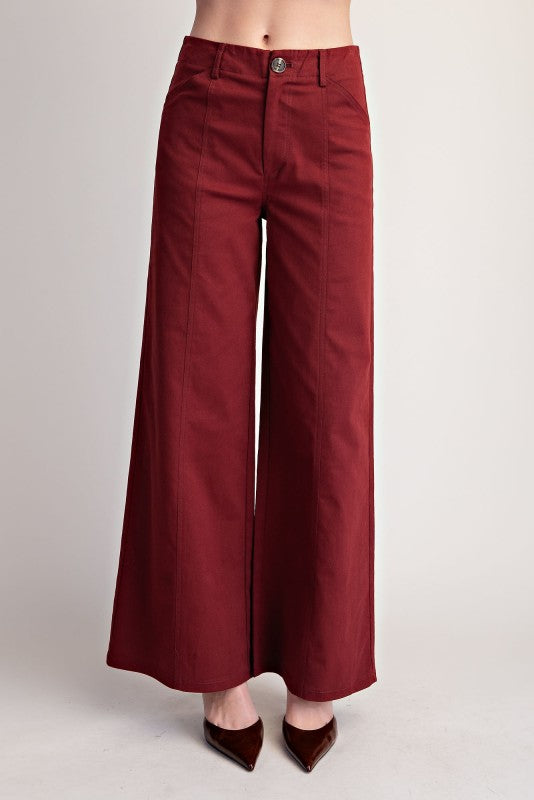 Wine Classic High Rise Pant