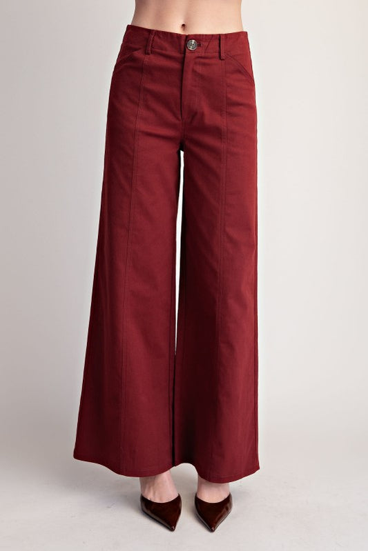 Wine Classic High Rise Pant