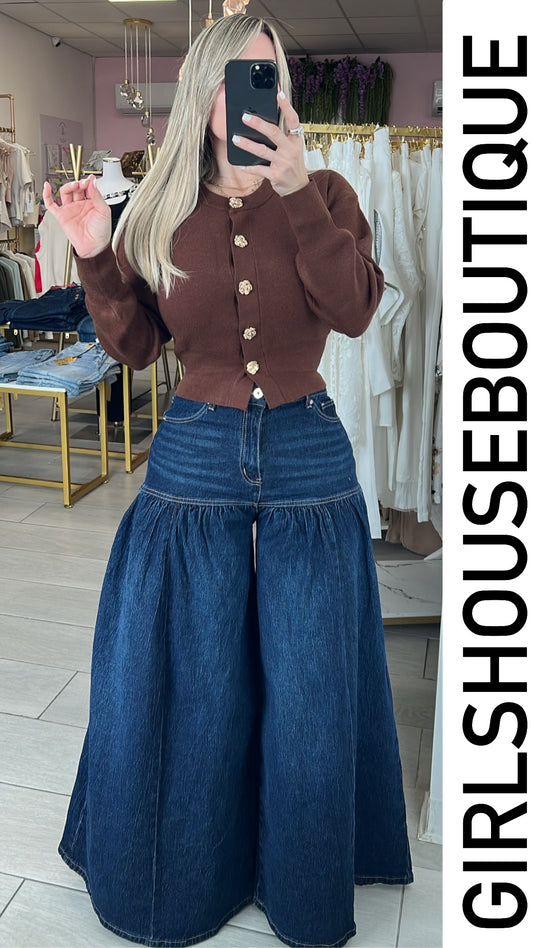 Coffee Long Sleeve Sweater