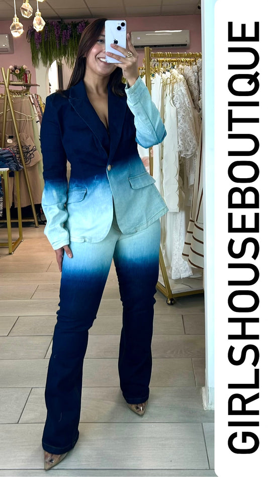 Blue Ivy Pant and Vest Set