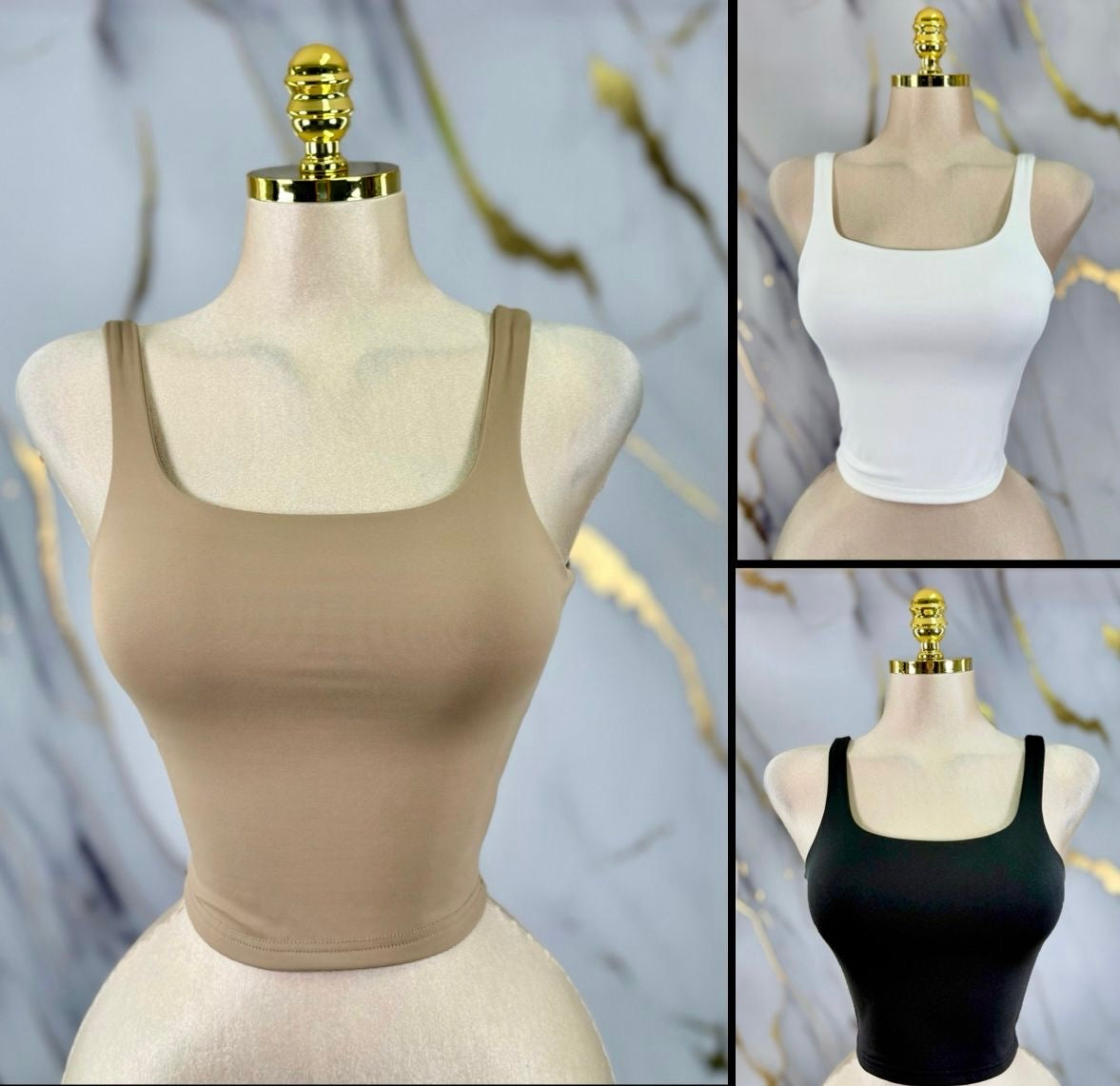 Basics Top ( Tela Lycra Moldeadora)