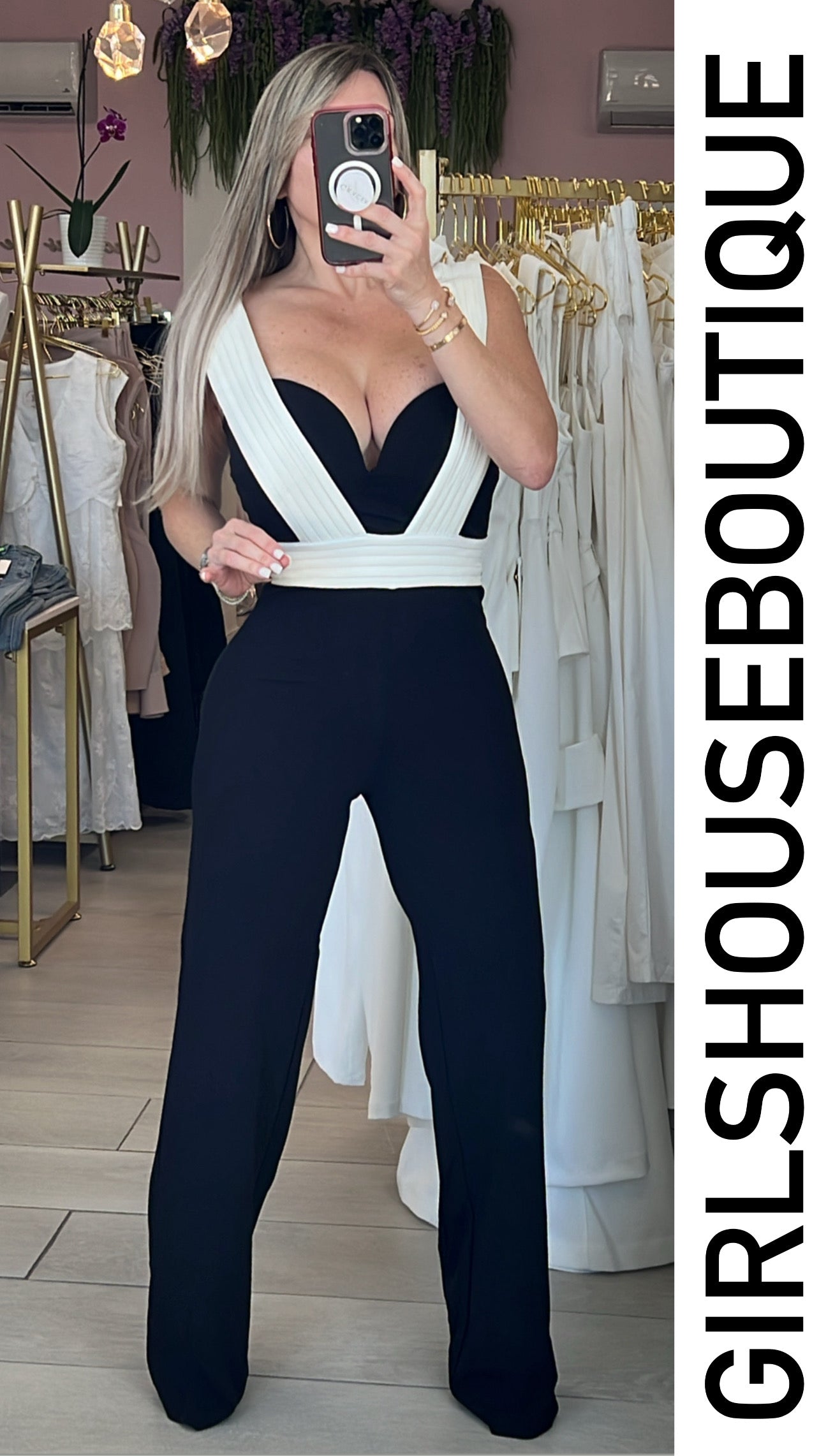 Blanc Midnight Luxe Jumpsuit