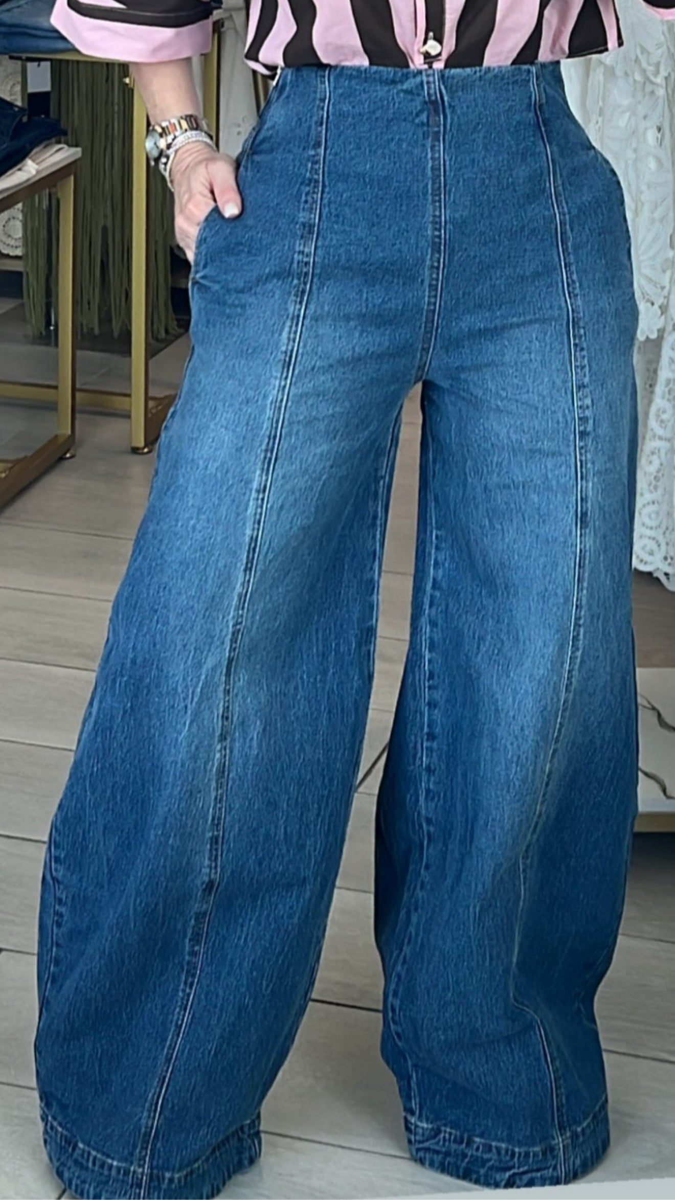 High Rise Strech Luxe Jeans
