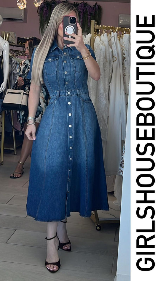 Lauren Denim Classic Dress