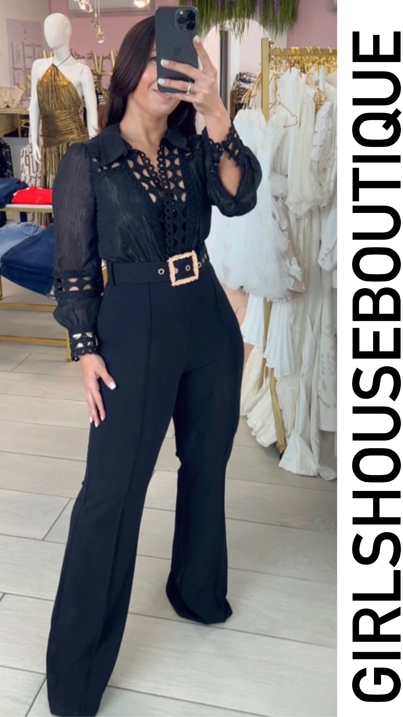 Classy Black Jumpsuit