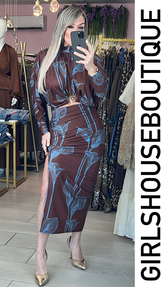 Spicy Trendy Top & Skirt Set