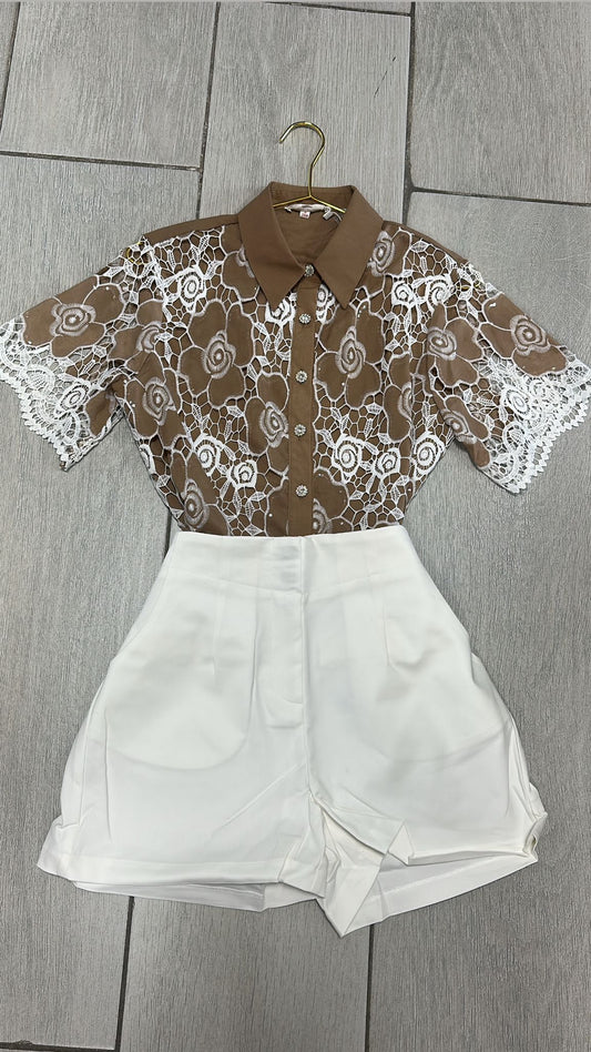 Caramel Blouse