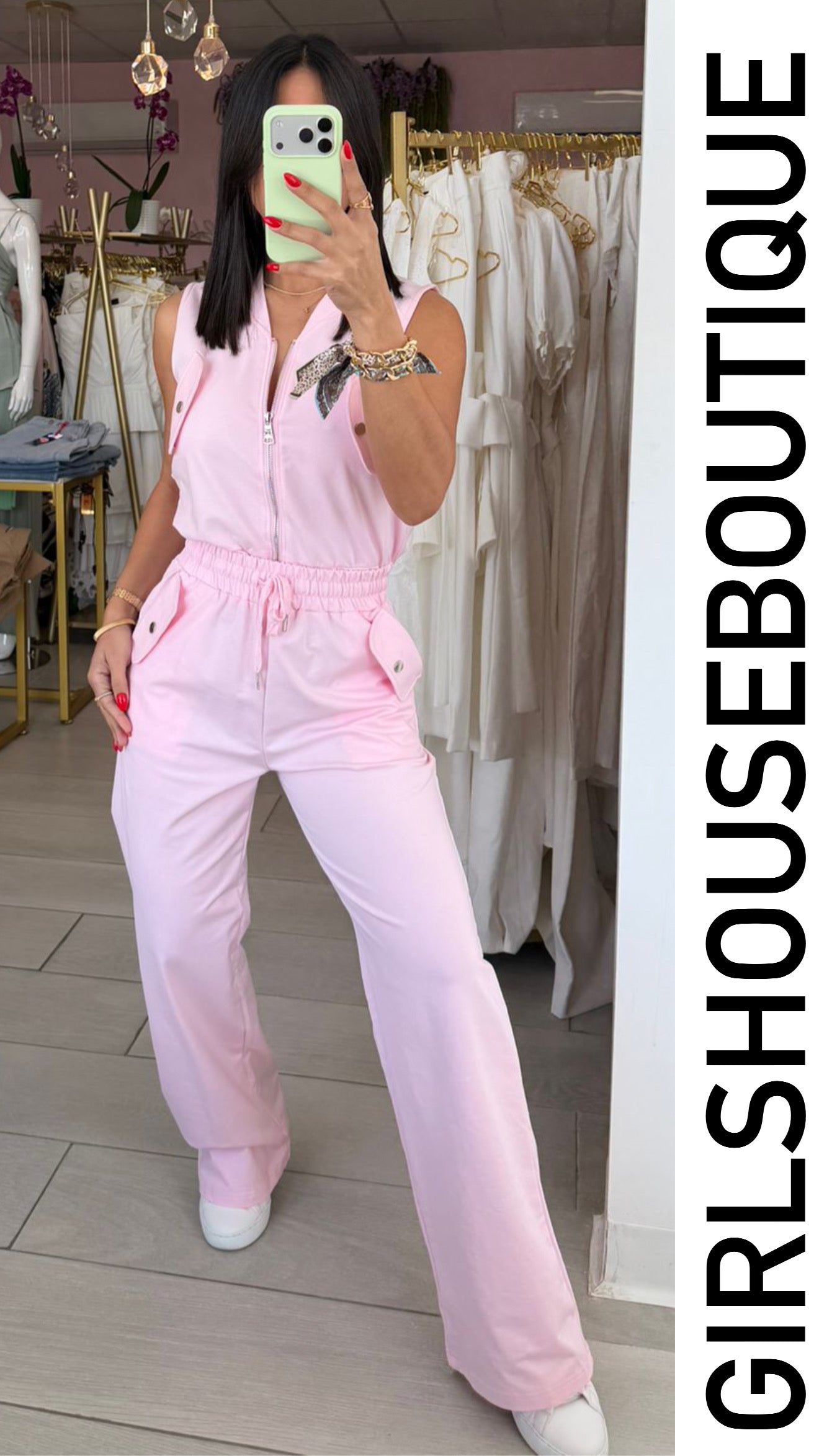 Soft Pink Urban Style Travel Set