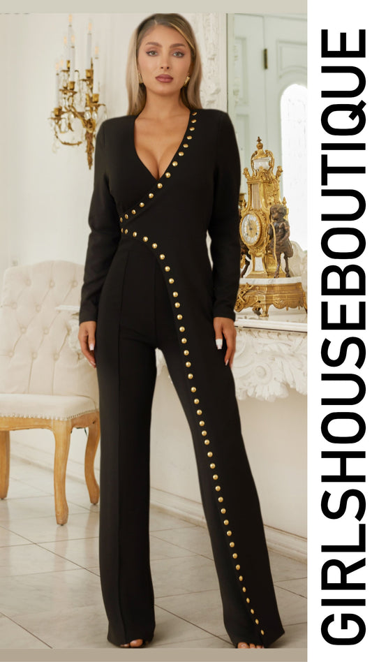 Black Desigual Design Jumpsuit