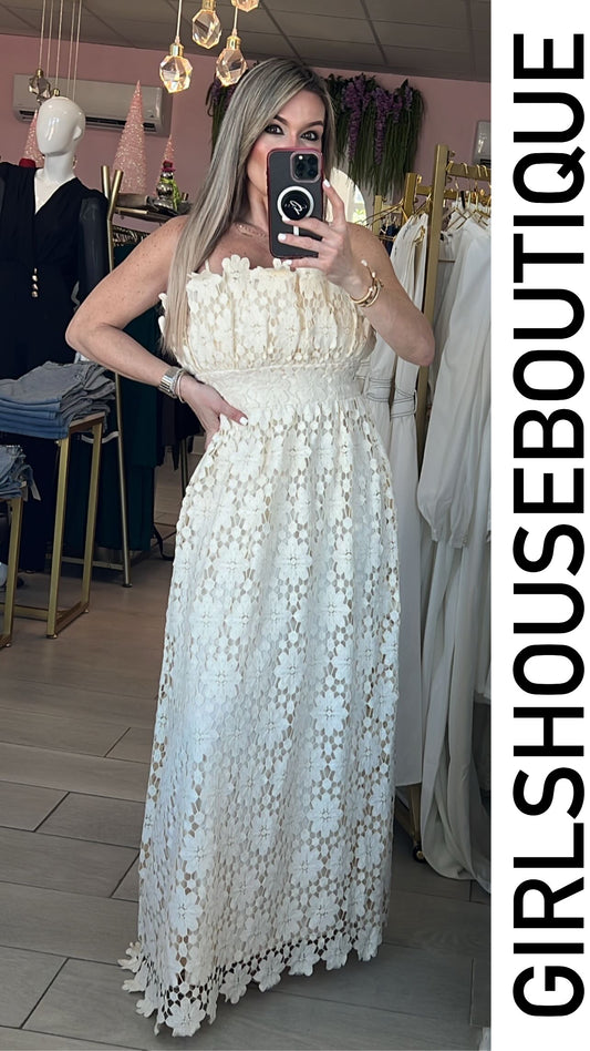 Ivory Garden Maxxi Dress