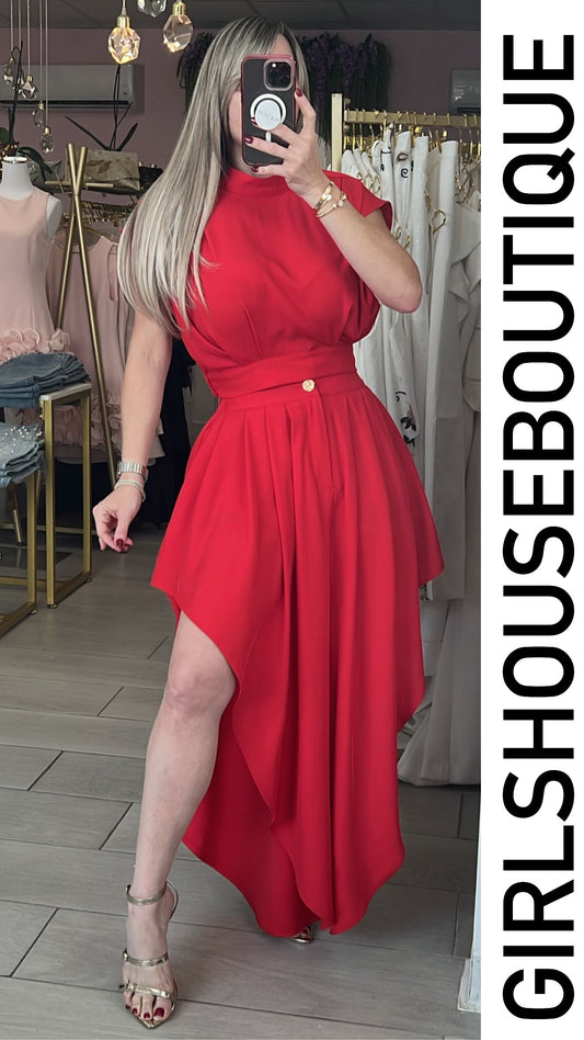 Rouge Femme Top & Elegance Pant Set