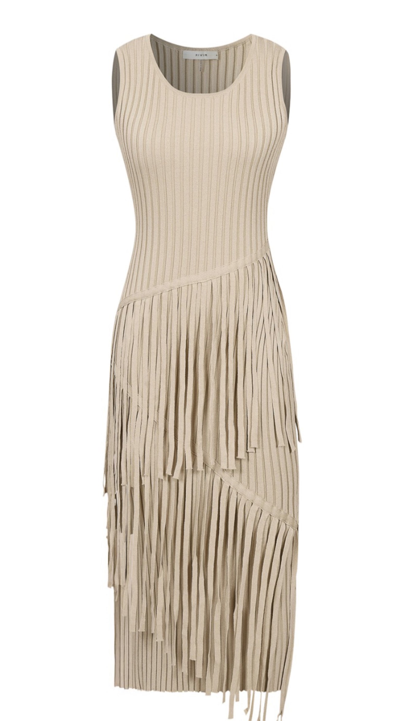 Kaky’S Soft Fringe Strech Dress