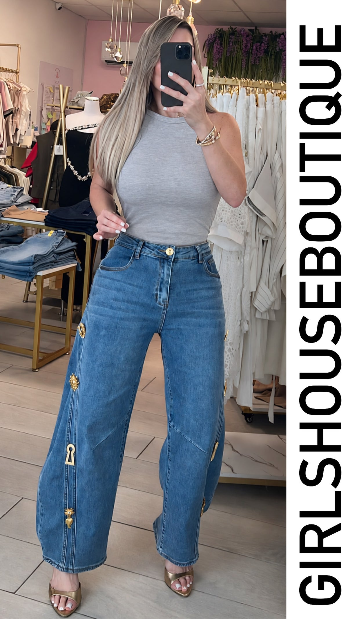 Grey Basic Top