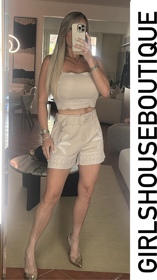 Sweet Day Top & Short Pant Set